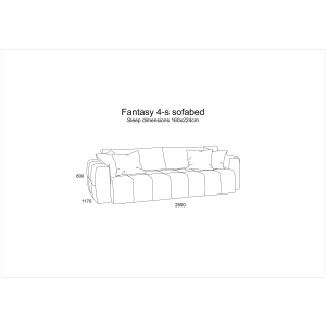 Alternative view of FANTASY 4-seter - stor og dyp