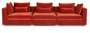 Lounge 4-seter (stor endedel - stor midtdel - stor endedel)